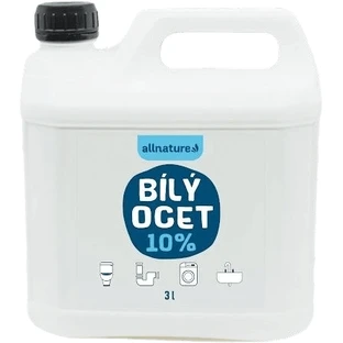 Оцет білий Allnature 10% 3 л