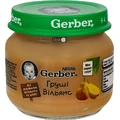 Фруктове пюре Gerber Груші Вільямс з 6 місяців 80 г