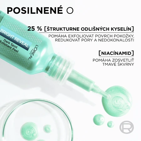 L'Oréal Paris Bright Reveal отшелушивающий пилинг против темных пятен 25 мл: цены и характеристики