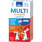 Vitar Kids Мультивітамін + молозиво 45 таблеток: ціни та характеристики