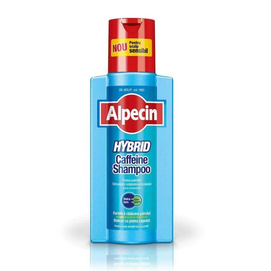 Шампунь для чутливої шкіри голови зі свербінням Alpecin Hybrid, 250 мл, Dr Kurt Wolff: ціни та характеристики