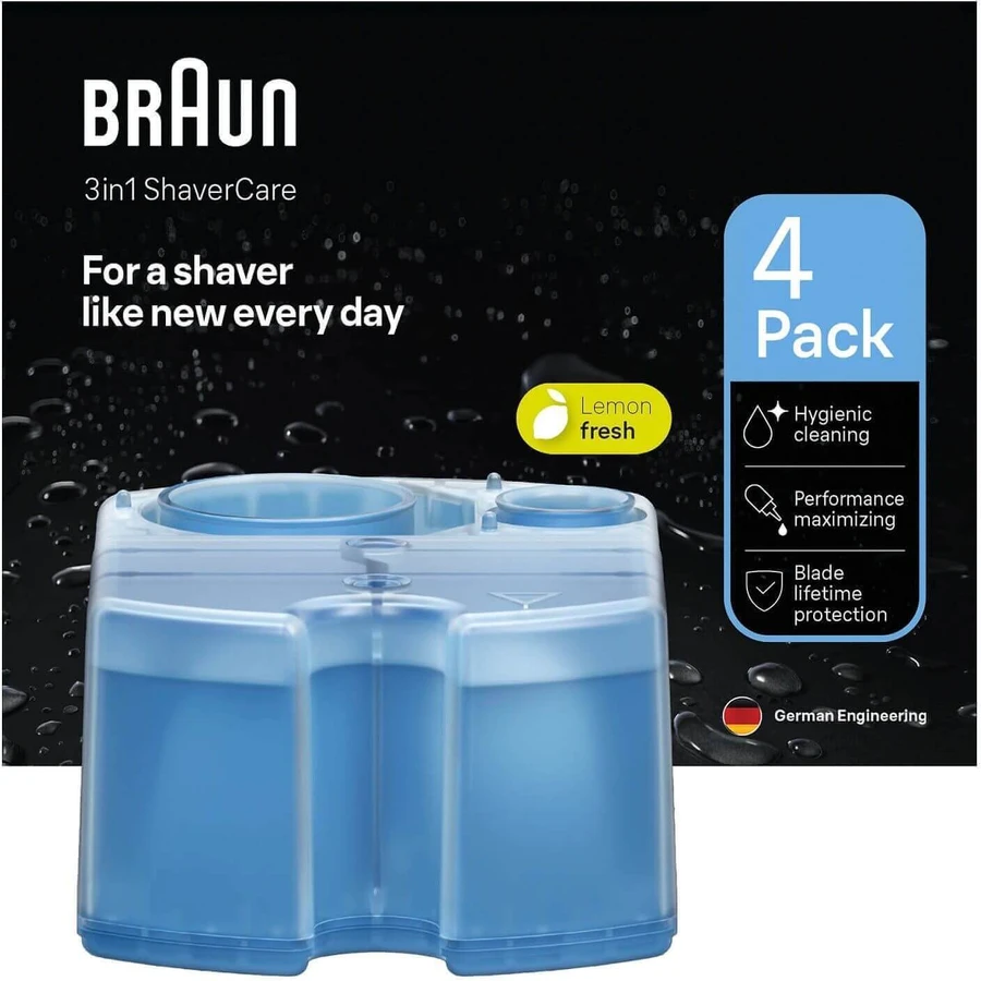Картриджі Braun Clean&Renew 4 шт: ціни та характеристики