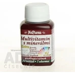 MedPharma МУЛЬТИВИТАМИН С МИНЕРАЛАМИ ЭКСТРА 42 ИНГРЕДИЕНТА 1×37 табл, пищевая добавка: цены и характеристики