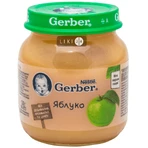 Пюре Gerber Яблоко, 130 г: цены и характеристики
