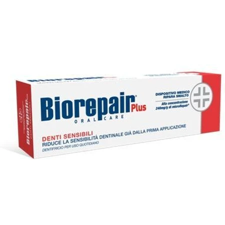 Зубна паста Biorepair PLUS SENSITIVE TEETH зубна паста 1х75 мл: ціни та характеристики