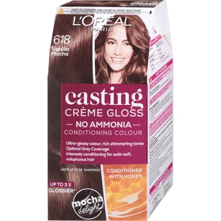 Loreal Paris CASTING CREME GLOSS CASTING CREME GLOSS VCOLOUR pr 618 ванільний мокко, 1 шт