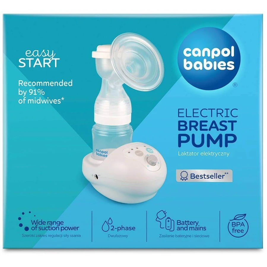Электрический молокоотсос Canpol babies EasyStart: цены и характеристики