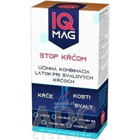 IQ MAG STOP KŔČOM 1×60 таблеток, дієтична добавка: ціни та характеристики