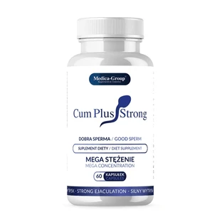 Комплекс Medica-Group Cum Plus Strong Diet Supplement для покращення якості сперми, 60 капсул