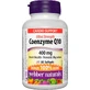 WEBBER NATURALS Коэнзим Q10 400 мг ЭКСТРА ФОРТЕ 1×60 капс, пищевая добавка