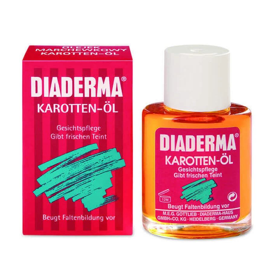 Diaderma, морковное масло, 30 мл: цены и характеристики