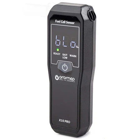 Oromed X10 Pro, электрохимический алкотестер, черный: цены и характеристики
