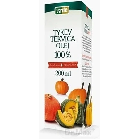 VIRDE Тыквенное 100% масло 1×200 мл, пищевая добавка: цены и характеристики