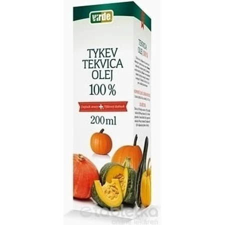 VIRDE Тыквенное 100% масло 1×200 мл, пищевая добавка: цены и характеристики