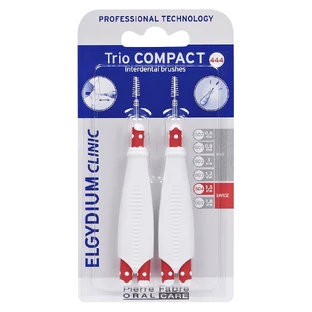 Міжзубна щітка Trio Compact, велика, 2 шт, Elgydium
