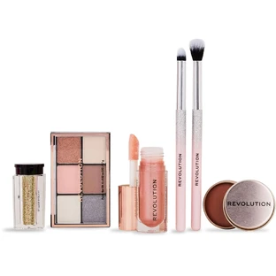 Revolution Pink Glow Get The Look Подарочный набор 6 шт