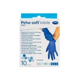 Сині тонкі нітрилові рукавички, Peha Soft, 10 шт, розмір L, Hartmann