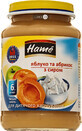 Фруктовое пюре с сыром Hame Яблоко и абрикос с 6 месяцев 190 г