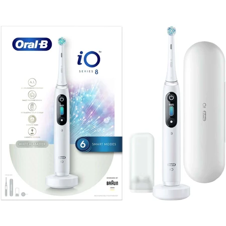 Электрическая зубная щетка Oral-B iO Series 8 White: цены и характеристики