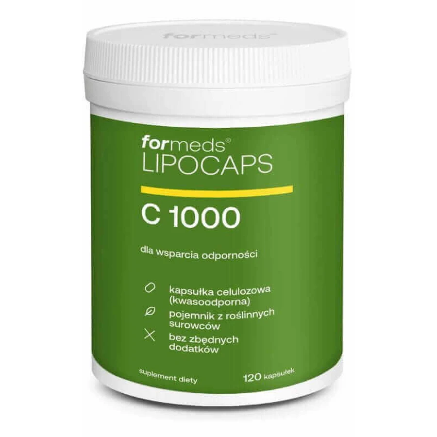 Липосомальный витамин C LIPOCAPS C 1000 (120 капсул) Formeds: цены и характеристики