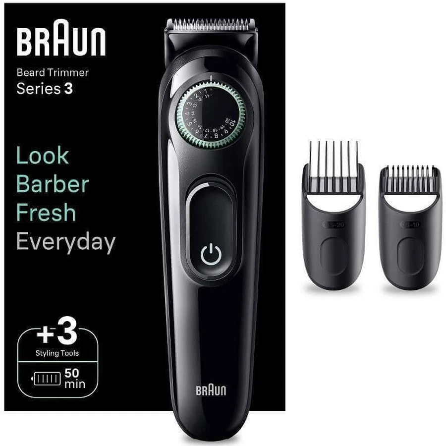 Триммер для бороды Braun Series 3 BT3411: цены и характеристики