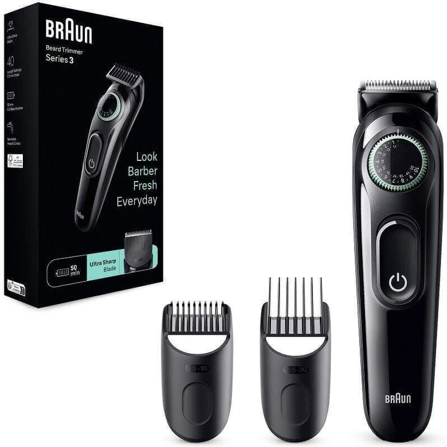 Триммер для бороды Braun Series 3 BT3411: цены и характеристики