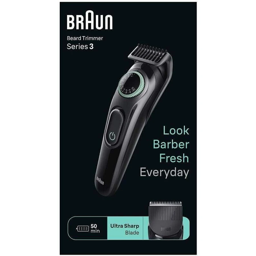Триммер для бороды Braun Series 3 BT3411: цены и характеристики