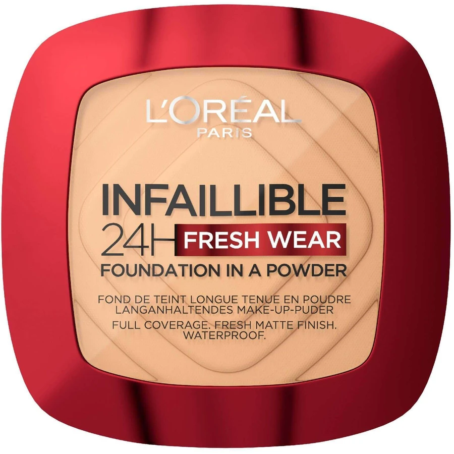 L'Oréal Paris Infaillible 24h fresh wear Foundation в пудре для макияжа 200, 9 г: цены и характеристики