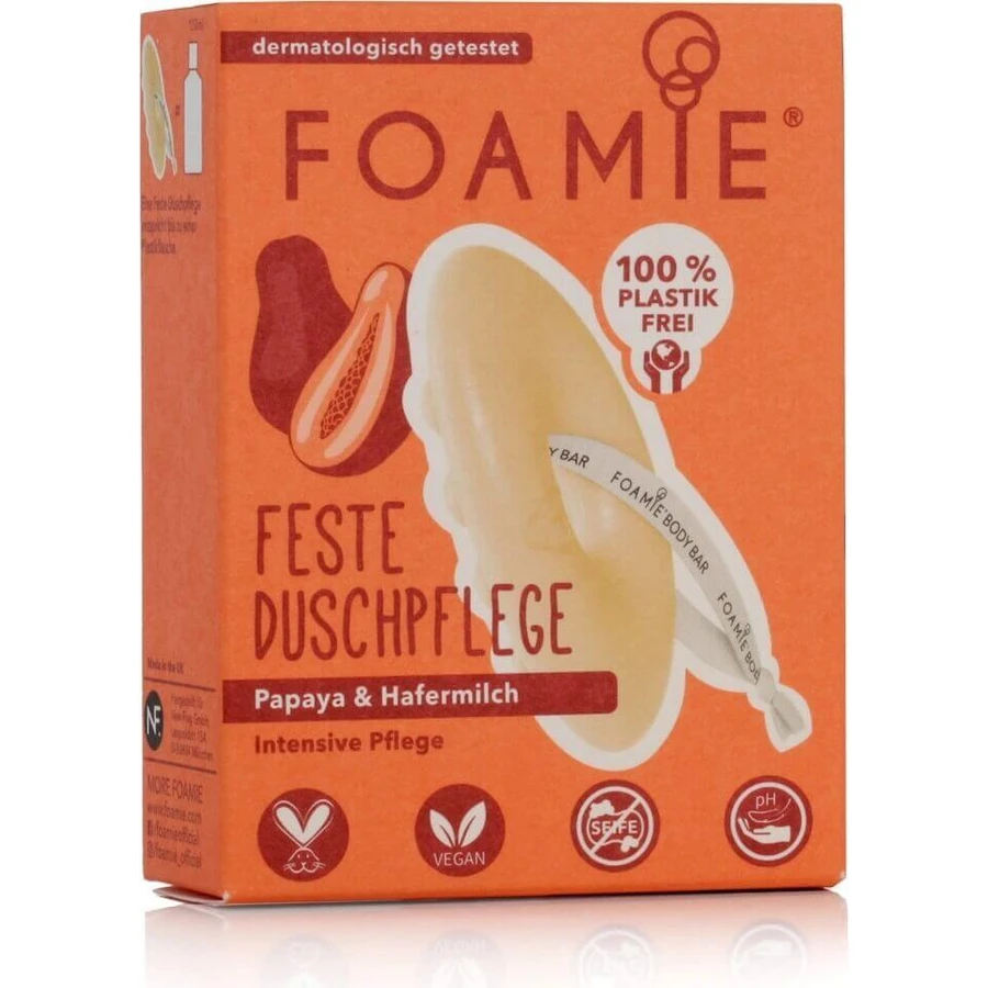 Foamie Solid Shower Care Oat to Be Smooth 1×80 г, твердый гель для душа: цены и характеристики