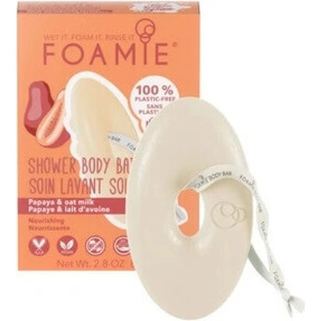 Foamie Solid Shower Care Oat to Be Smooth 1×80 г, твердый гель для душа: цены и характеристики
