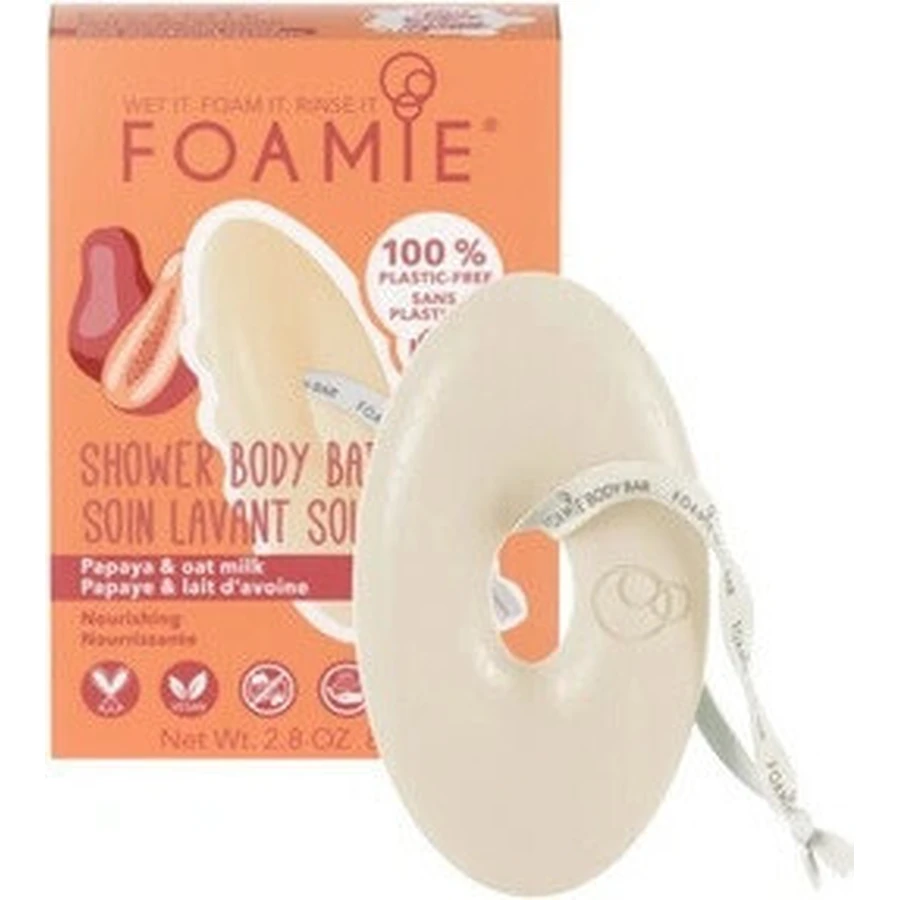 Foamie Solid Shower Care Oat to Be Smooth 1×80 г, твердый гель для душа: цены и характеристики