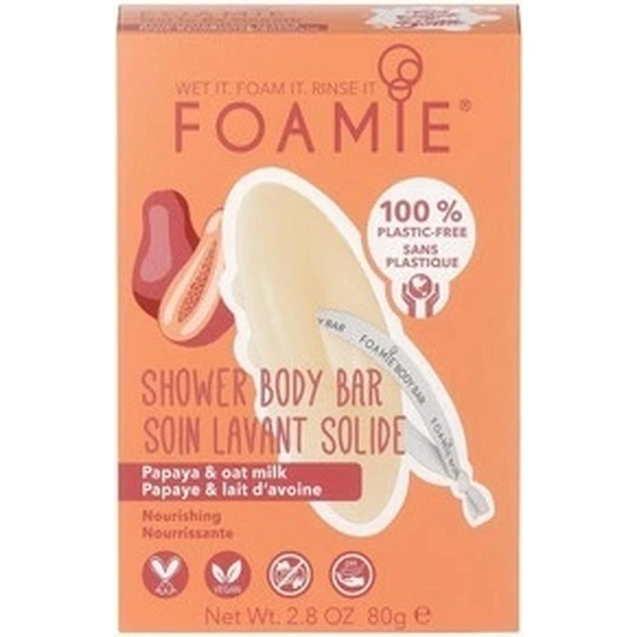 Foamie Solid Shower Care Oat to Be Smooth 1×80 г, твердый гель для душа: цены и характеристики