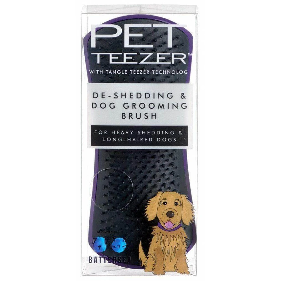 Pet Teezer De-shedding фиолетовая расческа для вычесывания: цены и характеристики
