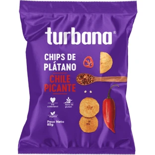 Чіпси чилі Turbana, 85 г