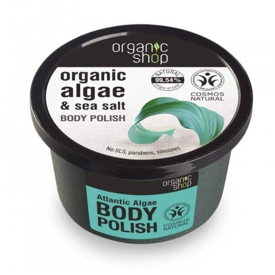 Organic Shop Атлантичні водорості - скраб для тіла 250 мл: ціни та характеристики