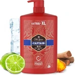 Old Spice SG 1л Капитан 1×1000 мл, мужская ампула и гель для душа: цены и характеристики