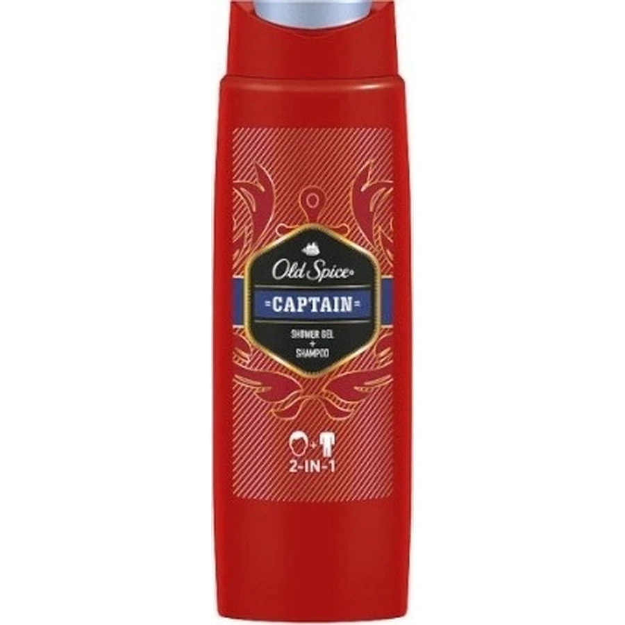 Old Spice SG 1л Капитан 1×1000 мл, мужская ампула и гель для душа: цены и характеристики