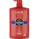 Old Spice SG 1л Капитан 1×1000 мл, мужская ампула и гель для душа: цены и характеристики