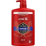 Old Spice SG 1л Капитан 1×1000 мл, мужская ампула и гель для душа: цены и характеристики