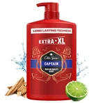 Old Spice SG 1л Капитан 1×1000 мл, мужская ампула и гель для душа: цены и характеристики