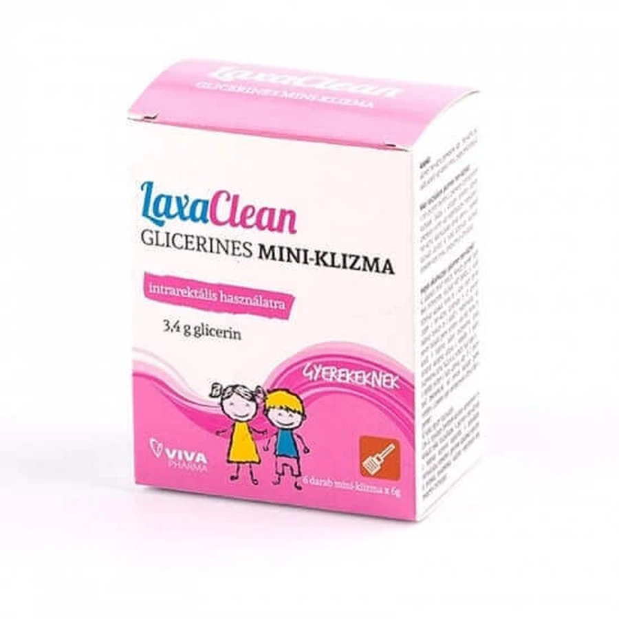 LaxaClean дитячі гліцеринові серветки з гліцерином, 6 шт, Viva Pharma: ціни та характеристики