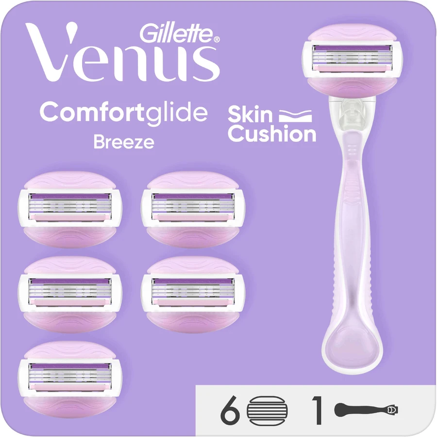 Бритва Gillette Venus ComfortGlide 6 шт: ціни та характеристики