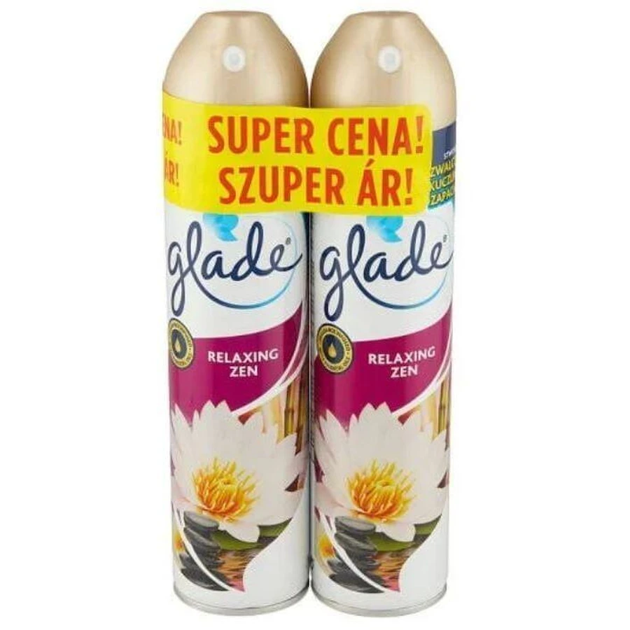 Освежитель воздуха Glade Relaxing Zen 2 x 300 мл: цены и характеристики