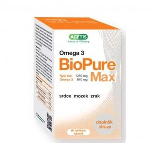 BioPure Max Омега 3, 60 м'яких гелів
