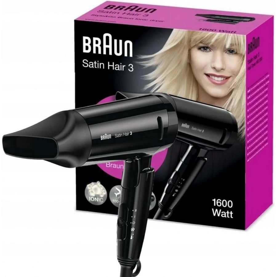 Фен Braun Satin Hair 3 Hd 350 To Go 1pc 1×1 шт: ціни та характеристики