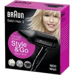 Фен Braun Satin Hair 3 Hd 350 To Go 1pc 1×1 шт: ціни та характеристики