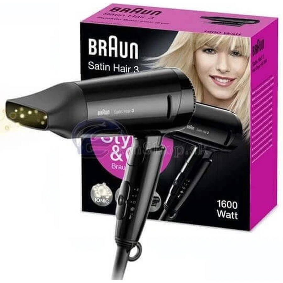 Фен Braun Satin Hair 3 Hd 350 To Go 1pc 1×1 шт: ціни та характеристики