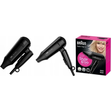 Фен Braun Satin Hair 3 Hd 350 To Go 1pc 1×1 шт: ціни та характеристики