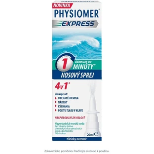 Physiomer Express Гипертонический назальный спрей, 20 мл