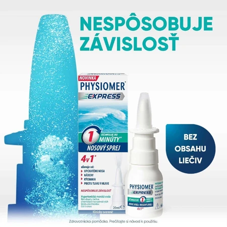 Physiomer Express Гипертонический назальный спрей, 20 мл: цены и характеристики